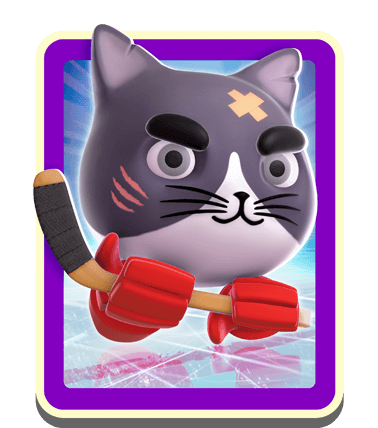 Rumble Hockey Crazy Cat