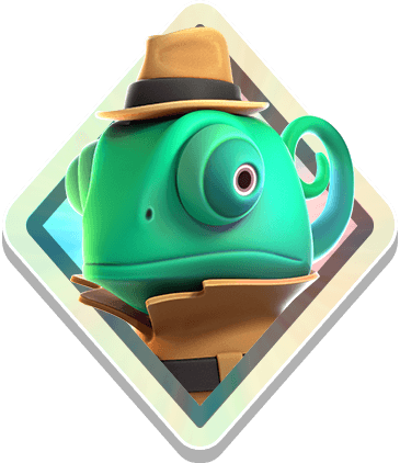 Rumble Stars Spy Chameleon